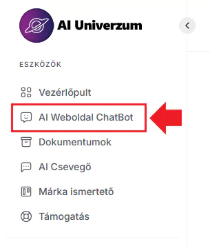 HelloBot Chatbot megnyitás - Számítógépen