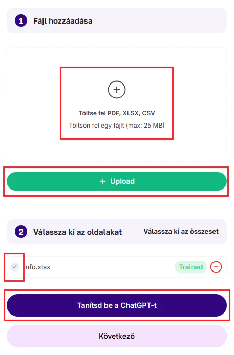 Chatbot betanítása pdf