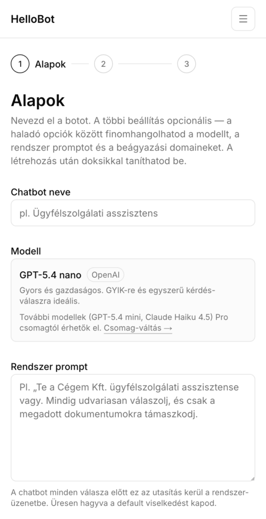 HelloBot chatbot
